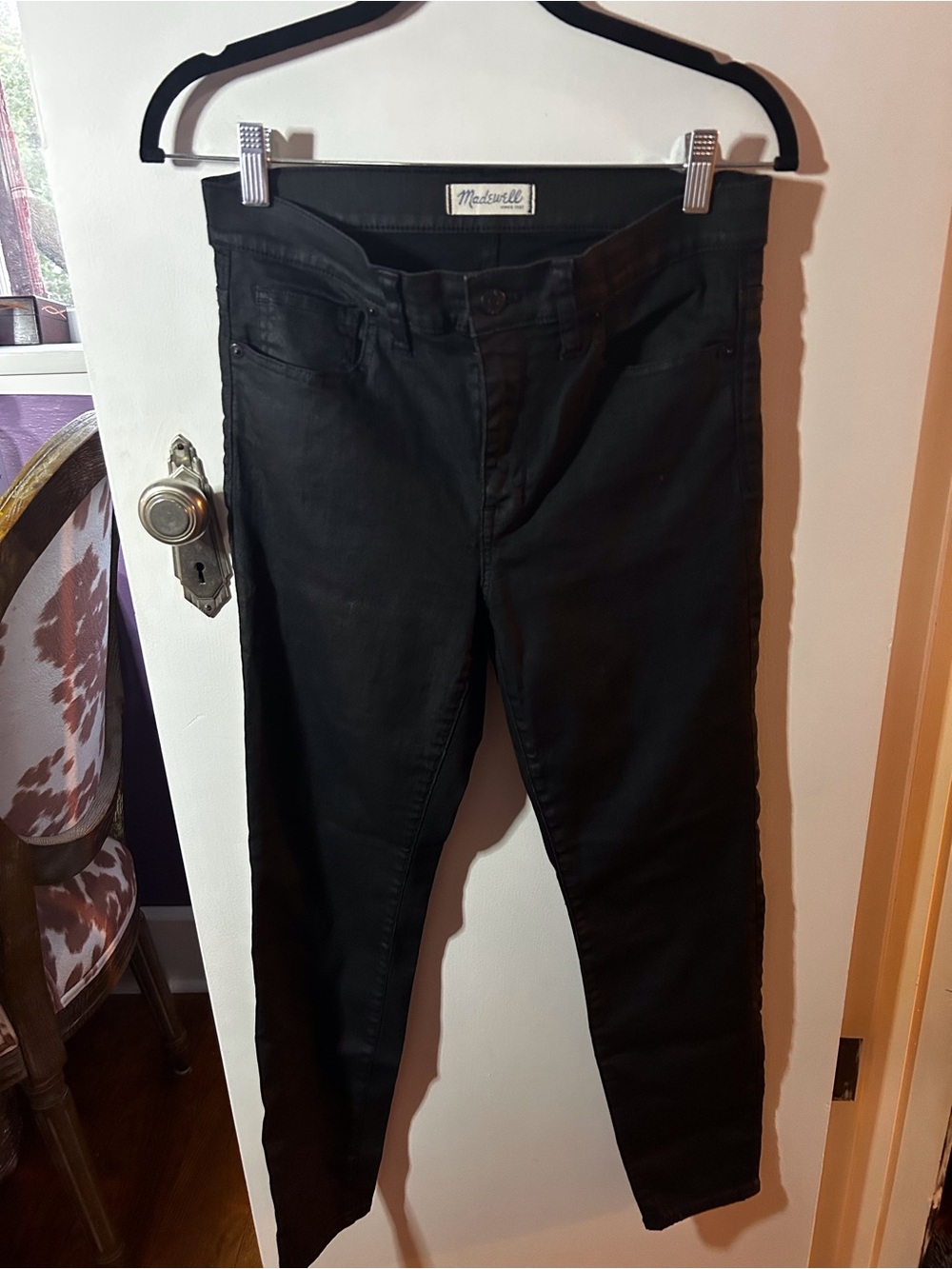 Madewell Black Skinny Jeans for Women